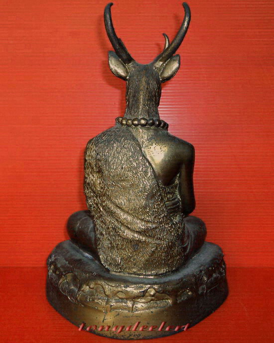 รูปหล่อบูชาพระฤาษีหน้าเนื้อ(ฤาษีกไลโกฏิ) สวยมากค่ะ