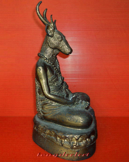 รูปหล่อบูชาพระฤาษีหน้าเนื้อ(ฤาษีกไลโกฏิ) สวยมากค่ะ