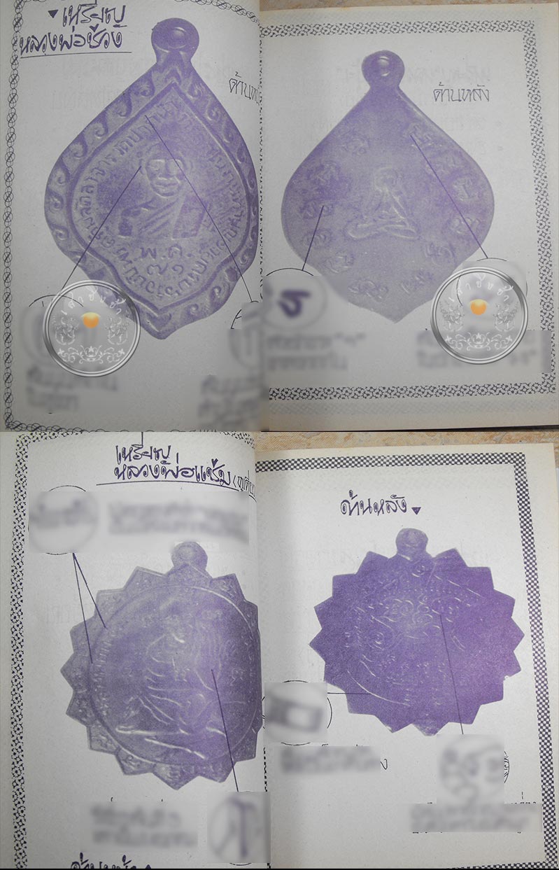 หนังสือ "คู่มือศึกษาเหรียญพุทธคุณ ตำหนิจุดลับเหรียญดี-น่าใช้" โดย ผศ. ศุภชัย ศุกรวรรณ ปี 2522