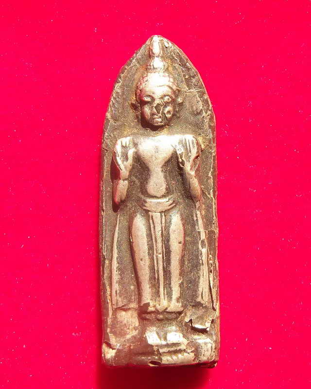 พระปางห้ามสมุทรเนื้อว่านหน้าเงิน กรุกำแพงเพชร องค์เดียวในโลก