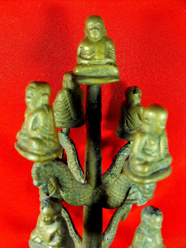 พระบูชาหลวงพ่อเงิน วัดบางคลาน(พระช่อ๙) "รุ่น ปี2525" 