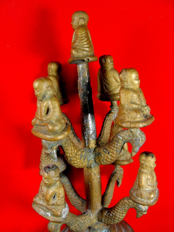 พระบูชาหลวงพ่อเงิน วัดบางคลาน(พระช่อ๙) "รุ่น ปี2525" 