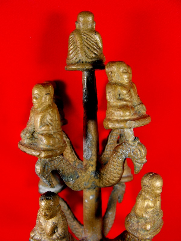 พระบูชาหลวงพ่อเงิน วัดบางคลาน(พระช่อ๙) "รุ่น ปี2525" 