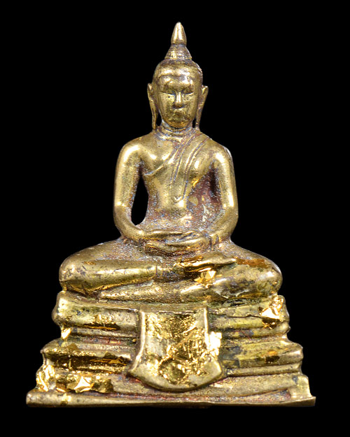 พระะกริ่ง หลวงพ่อโสธร จ.ฉะเชิงเทรา พิมพ์พระะประธาน 2514 เนื้อทองเหลือง สภาพสวย+กล่องเดิมครับ