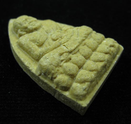 หลวงปู่ทวด หลังพระพิฆเนศ หลวงปู่หมุน ฐิตสีโล 2543 ออกวัดสุทัศน์ เนื้อขาวแก่ขมิ้น (1)