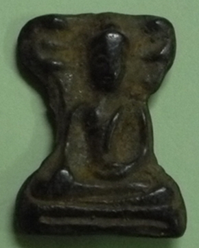 พระมเหศวร เนื้อชินเงิน พิมพ์ใหญ่ กรุเก่า