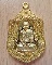 เหรียญหลวงพ่อรวย รุ่นรวยทันใจ ปี58 เนื้อทองเหลือง จมูกโด่งๆ วัดตะโก อยุธยา