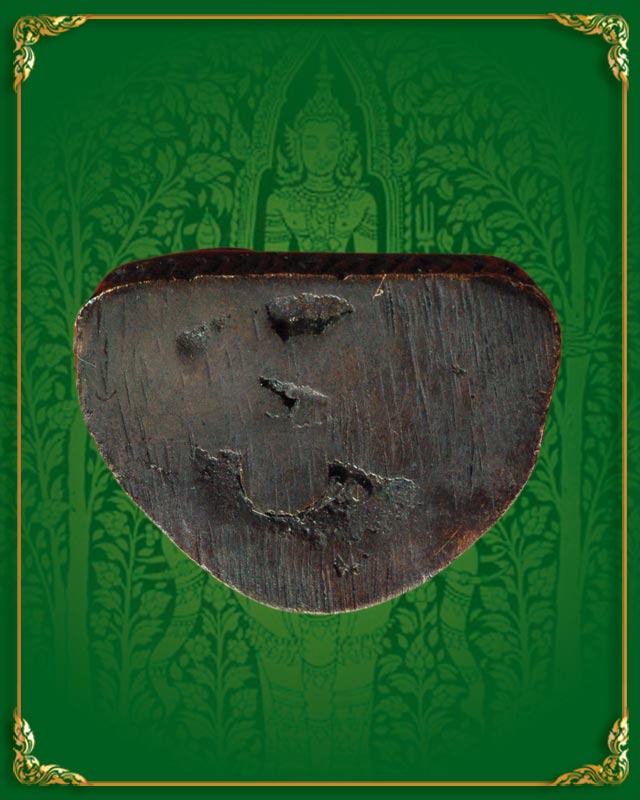 รูปหล่อ หลวงพ่อกุหลาบ วัดใหญ่สว่างอารมณ์ จ.นนทบุรี ปี 2519