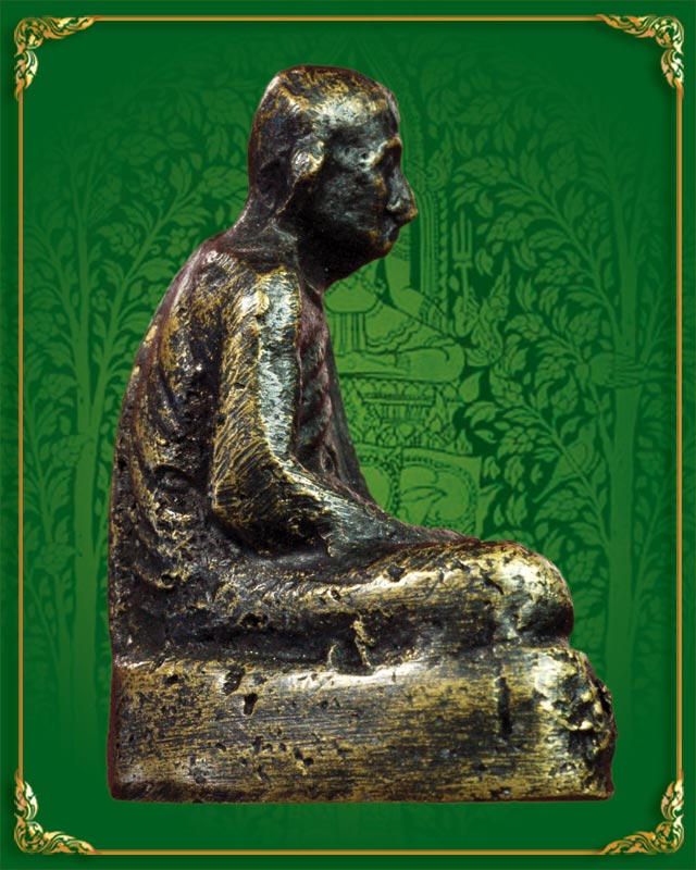 รูปหล่อหลวงพ่อแต่ง วัดนันทาราม รุ่นแรก จ.สุราษฏร์ธานี