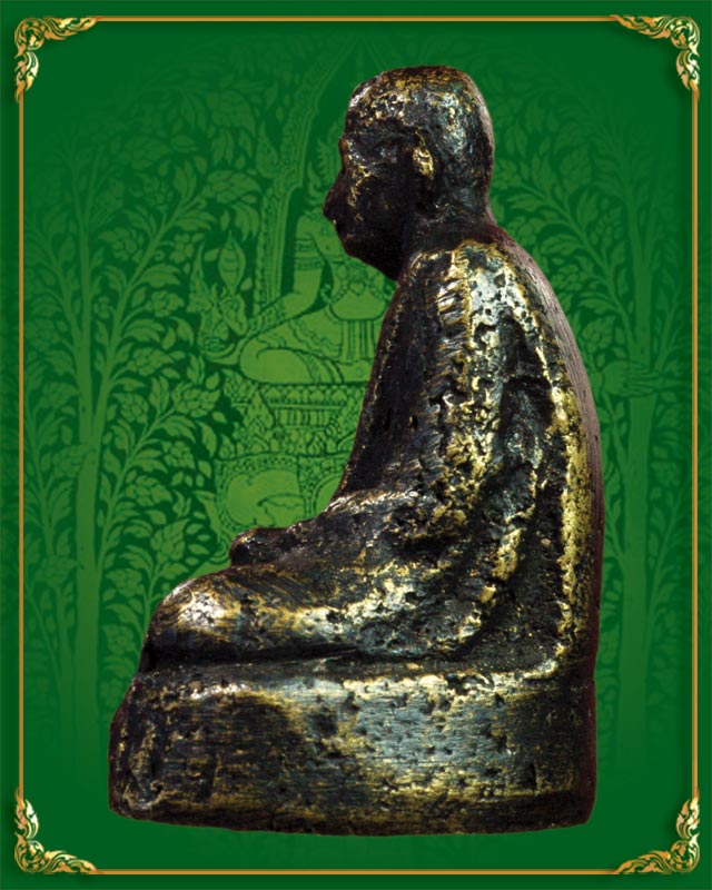 รูปหล่อหลวงพ่อแต่ง วัดนันทาราม รุ่นแรก จ.สุราษฏร์ธานี