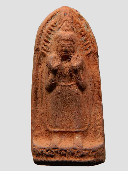 พระทวาราวดี ปางห้ามสมุทร เนื้อหิน ศิลา เคาะเดียวแดง ค่ะ