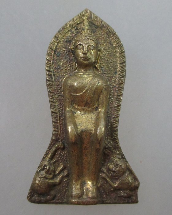 ๔๐ บาท เหรียญพระพุทธปางป่าเลไลย์ วัดสุวรรณบรรพต ที่ระลึกในการสร้างพระอุโบสถ จ นครศรีธรรมราช