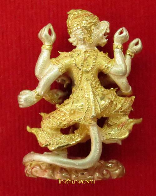 หนุมานแปดกร หลางพ่อพูล วัดไผ่ล้อม