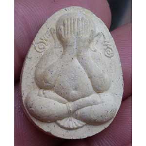 พระปิดตาหลวงพ่อสมชาย วัดเขาสุกิม จันทบุรี รุ่นรวยเงินล้าน