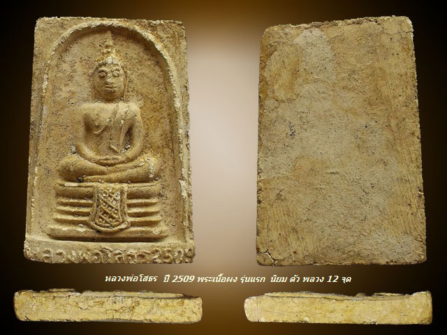 ปี 2509 หลวงพ่อโสธร นิยม ตัวพลวง 12 จุด