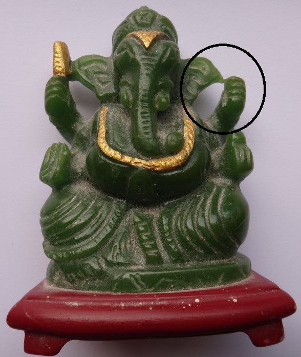 พิฆเนศ แบบตั้งบูชา เคาะเดียว150