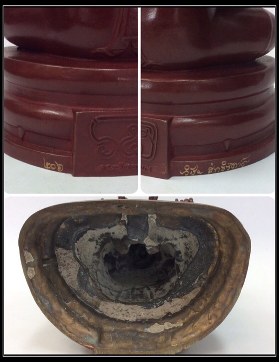 พระพิฆเนศ 65ปี คณะจิตรกรรมฯ ม.ศิลปากร เนื้อสำริดแดง ขนาดบูชา สูง8.5นิ้ว หน้าตัก5นิ้ว สร้าง350องค์