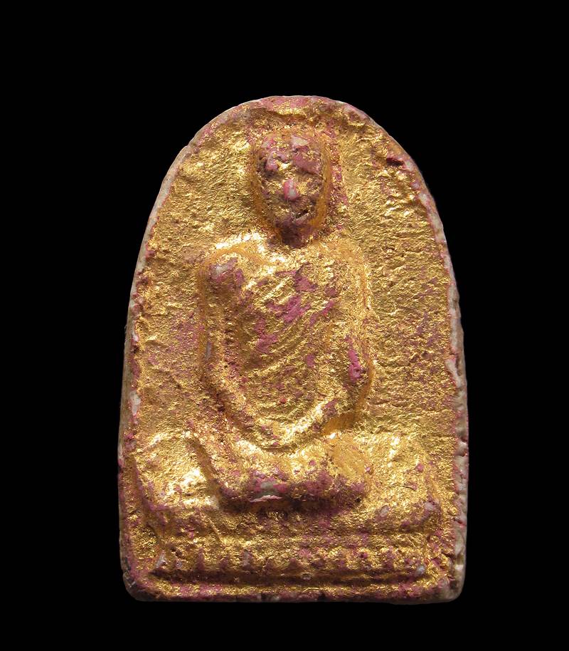 พระผงรูปเหมือนเจ้าคุณนรฯ หลังยันต์นูน วัดศีลขันธาราม +++ด่วน100บาท+++