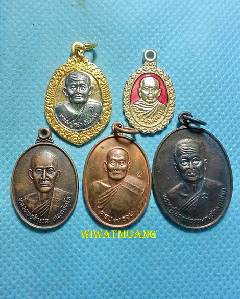 1หลวงปู่คร่ำ วัดวังหว้า2หลวงพ่อมนู วัดบ้านลานแหลม3หลวงพ่อสำรวล วัดหนองไทร4หลวงปู่ม่น วัดเนินตามาก5หล