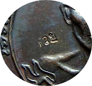 ***เหรียญขวัญถุง รวยมหาลาภ หลวงพ่อรวย วัดตะโก รุ่นเสาร์ 5 สร้างปี 2540 เนื้อทองแดงรมดำ สวยกริ๊ปๆ