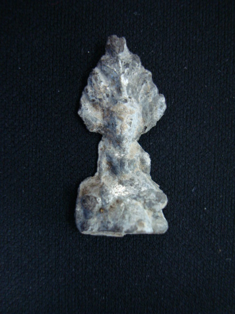 พระกรุ วัดเกาะสัมพันธวงศ์ พิมพ์ปรกโพธิ์ เนื้อชินเงิน กรุงเทพฯ