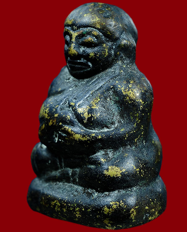 หลวงพ่อเงิน วัดบางคลาน พิมพ์พระสังกัจจายน์เศียรโต วัดขวาง ต.วัดขวาง อ.โพทะเล จ.พิจิตร 