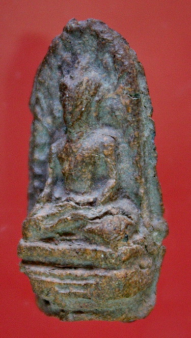 พระรอดแสงตา พิมพ์เล็ก[หายาก]กรุวัดมหาวันลำพูน