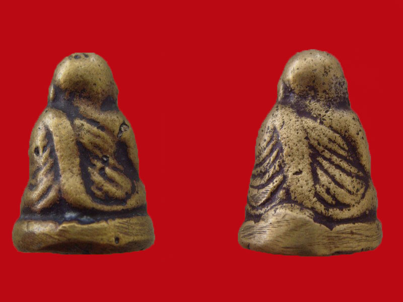  2องค์ครับเบาๆหลวงพ่อเงิน พิมพ์ขี้ตาวัดทุ่งน้อย ยุคต้น