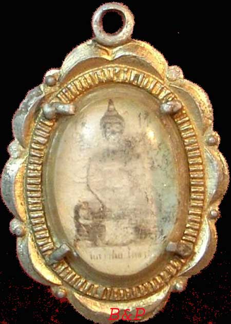 *ล๊อคเก็ตภาพขาว-ดำ ปี๐๘ หลวงพ่อโสธร ฉะเชิงเทรา*