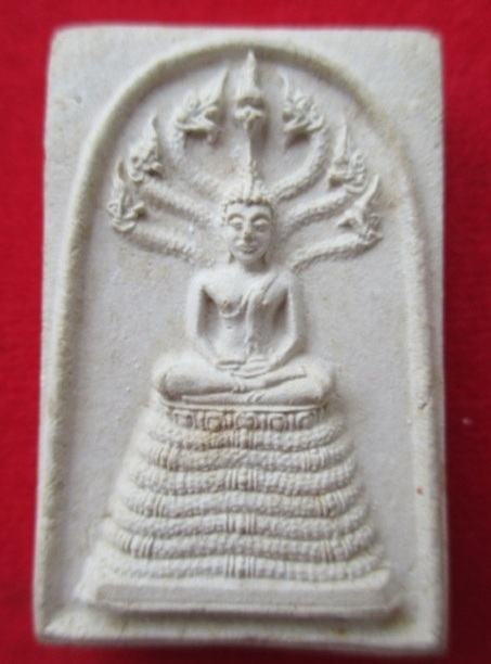 พระสมเด็จพิมพ์นาคปรก 7 ชั้น เนื้อผง เจ้าคุณนรฯ วัดเทพศิรินทร์ ปี 2513 (มีใบประกาศที่1)