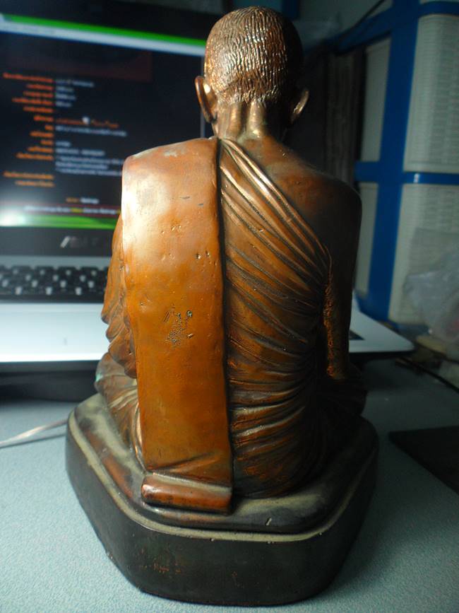 พระบูชารูปเหมือน หลวงพ่อเชย วัดเสฐียรวัฒนดิษฐ์ (วัดท่าควาย)สิงห์บุรีหน้าตัก5นิ้วสวยเคาะเดียว