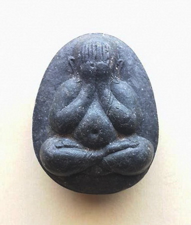 พระปิดตาหลวงปู่โต๊ะ(วัดศาลาครืน)จัมโบ้เนื้อผงใบลานครับ