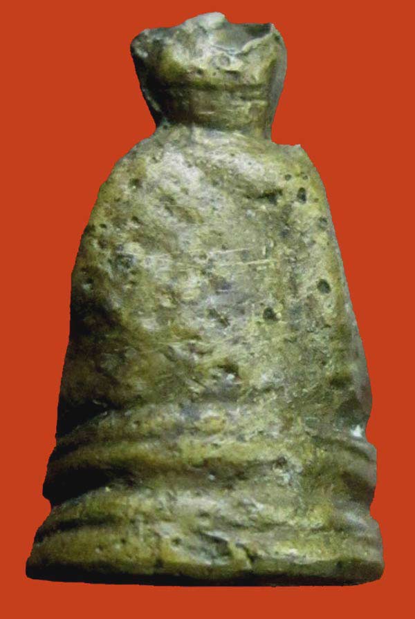 รูปเหมือนไต้ฮงกง รุ่นสอง พิมพ์หัวกลึง เนื้อทองเหลือง ปี 2513 กทม