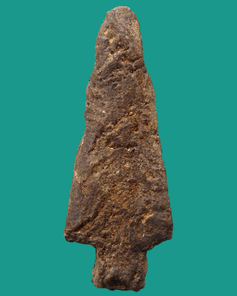 พระเนื้อว่านหน้าเงิน ศิลปะอยุธยายุคต้น