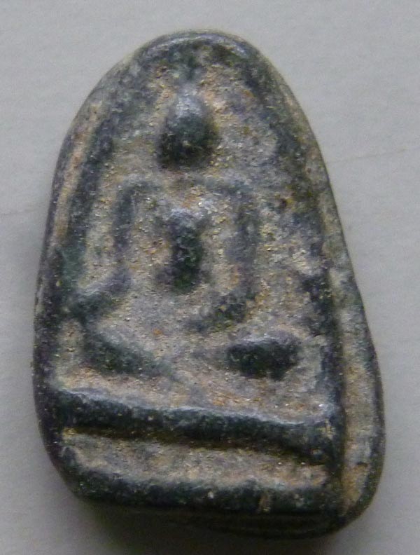 #101...พระพิจิตร กรุวัดหนองกระทุ่ม จังหวัดอุทัยธานี สูง 15 มิลลิเมตร