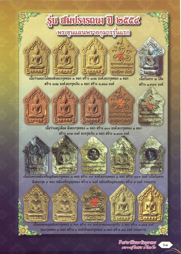 พระขุนแผนพรายกุมารรุ่นแรก เนื้อว่านสบู่เลือด ตะกรุดทองคำ 3 ดอก หลวงปู่โสฬส ยโสธโร วัดโคกอู่ทอง