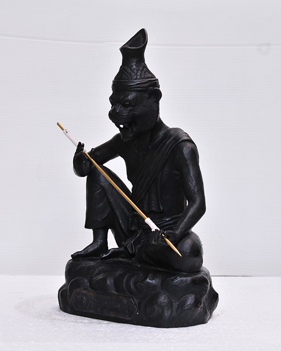 พระบูชาบรมครูพ่อปู่ฤาษีสมิงพรายทรงเข็มสัก "ไหว้ครู 59" 5 นิ้วพระอาจารย์สุรศักดิ์ ถาวโร วัดดาวดึงษ์บน