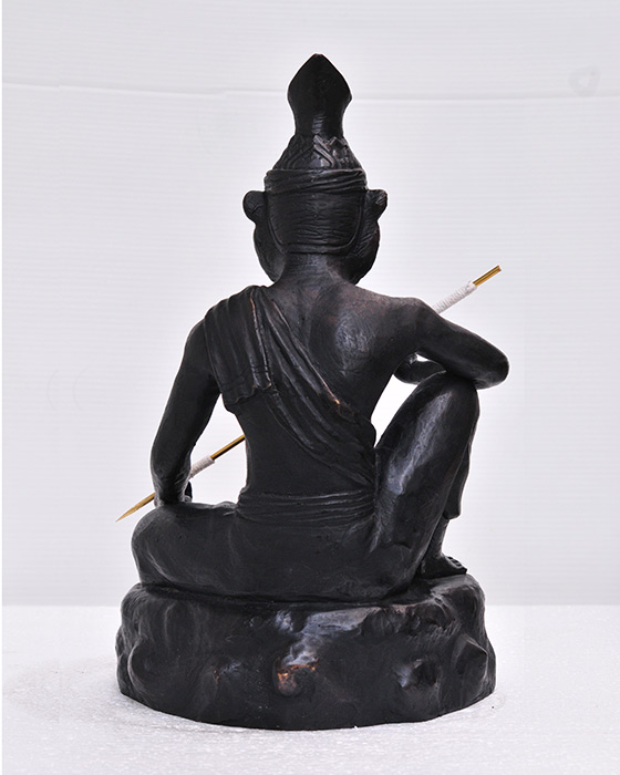 พระบูชาบรมครูพ่อปู่ฤาษีสมิงพรายทรงเข็มสัก "ไหว้ครู 59" 5 นิ้วพระอาจารย์สุรศักดิ์ ถาวโร วัดดาวดึงษ์บน