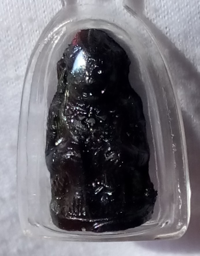 หนุมานกายสิทธิ์ รุ่นแรก เนื้อผงชุบรัก ลพ.คง วัดวังสรรพรส จ.จันทบุรี ปี 2529 