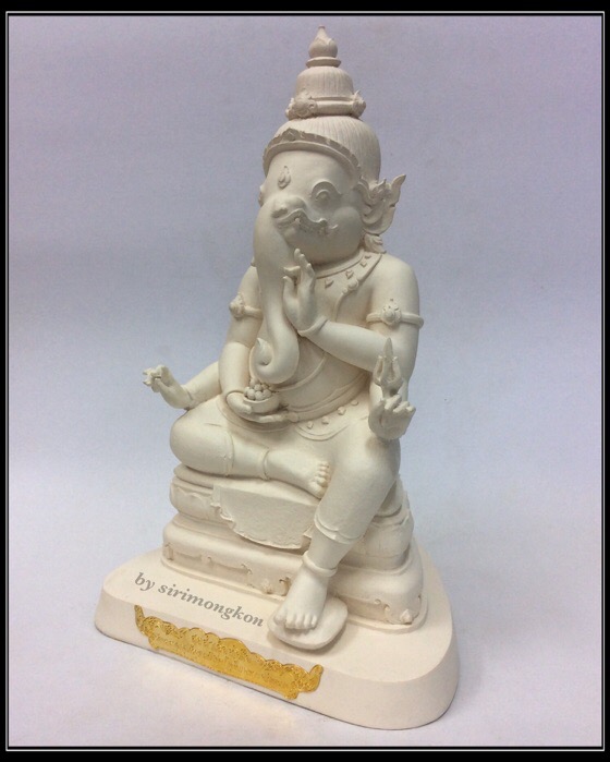 พระพิฆเนศแบ่งภาคหนุมาน (พระอาทยันตะปรภู) รุ่น สุข สำเร็จทันใจ ขนาดบูชา สูง 11นิ้ว พิมพ์กรรมการ