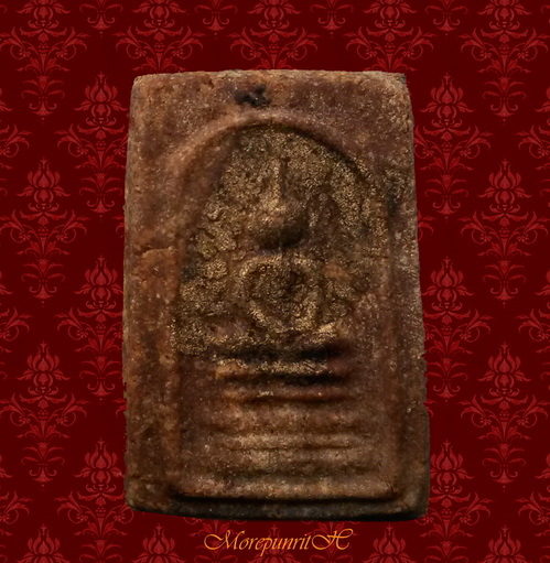 พระสมเด็จ(พิมพ์เล็ก) เนื้อผงพุทธคุณผสมมวลสารเก่า (อาจารย์ชุม ไชยคีรี) จัดสร้างฯ พ.ศ.๒๔๙๗
