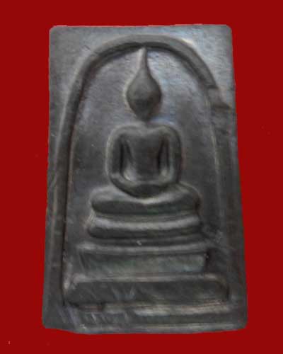 พระสมเด็จหลวงพ่ออิฐ วัดจุฬามณี ปี 2545 เนื้อ ตะกั่ว ตอกโค๊ด สภาพน่ารัก 