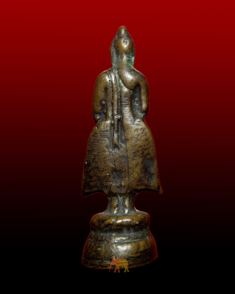 พระเสริมดวงประจำวันเกิด ปางถวายเนตร(วันอาทิตย์) หลวงพ่อสนิท วัดลำบัวลอย เนื้อโลหะผสม(รหัส 1110)