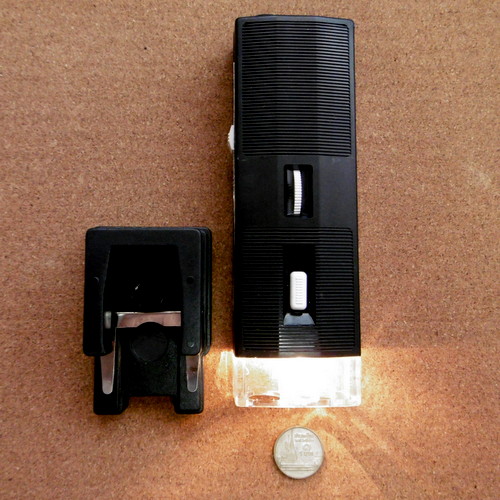 กล้องจุลทรรศน์ กล้องส่องเพชร,จิวเวอร์รี่ กล้องส่องพระกำลังขยาย 60-100 เท่า พร้อมไฟส่องสว่าง