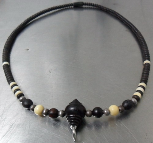 สร้อยกะลาตาเดียวแท้ๆเม็ดหนาๆคัดสวย หายากครับ 