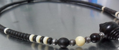 สร้อยกะลาตาเดียวแท้ๆเม็ดหนาๆคัดสวย หายากครับ 