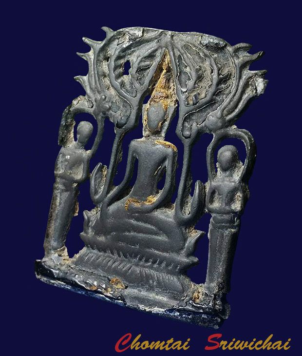 พระปรุหนัง เนื้อชินเงิน กรุวัดพุทไธสวรรค์ อยุธยา