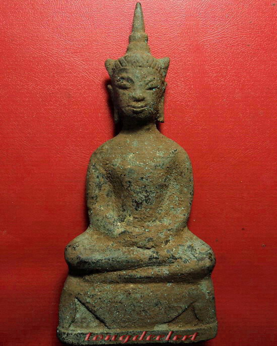 พระชัยสมัยอยุธยา ทรงเทริด สวยสมบูรณ์มากค่ะ