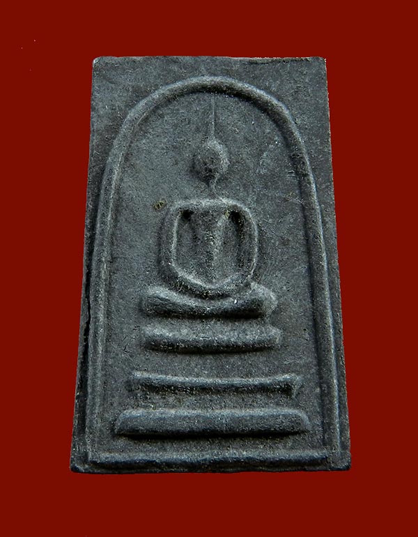 พระสมเด็จเจ้าคุณนรฯ หลังยันต์น้ำเต้านูน เนื้อดำนิยม ปี ๒๕๑๓ เคาะเดียวครับ