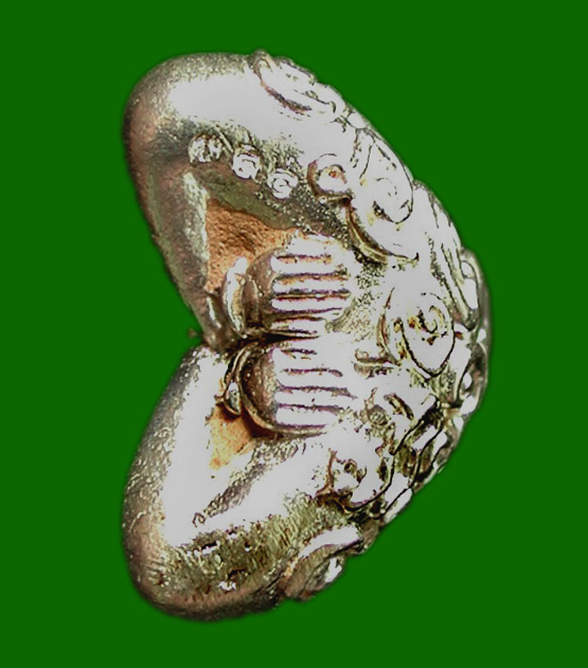 พระปิดตามหาอุตฺตโม. เนื้อเงินเทดินไทย ในฤกษ์ ในชุดกรรมการใหญ่ ...หลวงพ่อสาคร